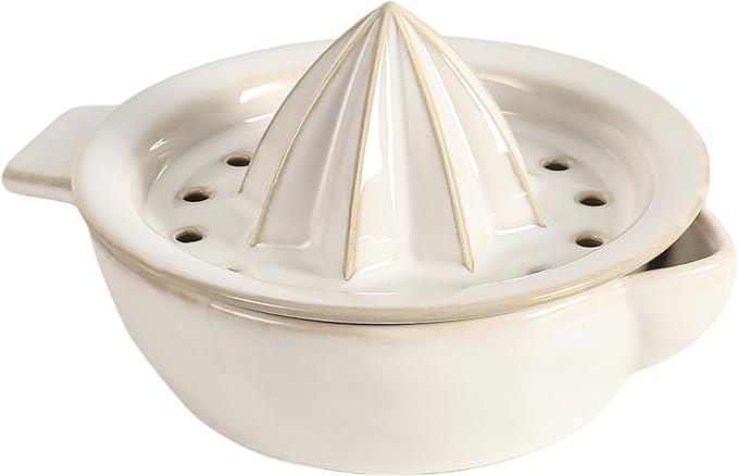 Espremedor de limao de ceramica
