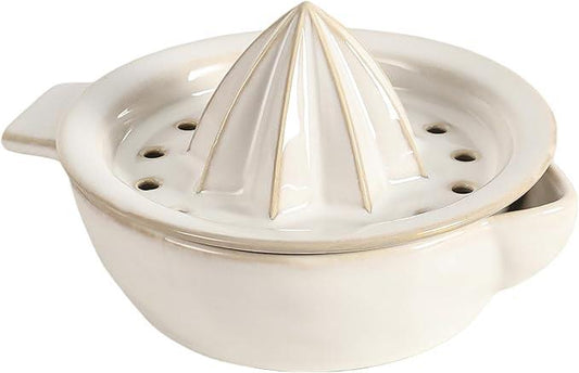 Espremedor de limao de ceramica